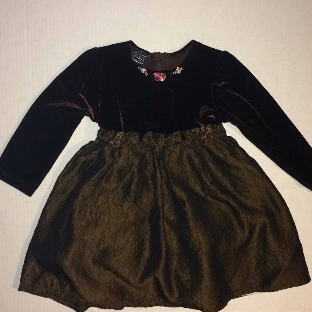Jenny Annie Dots Brown Dress